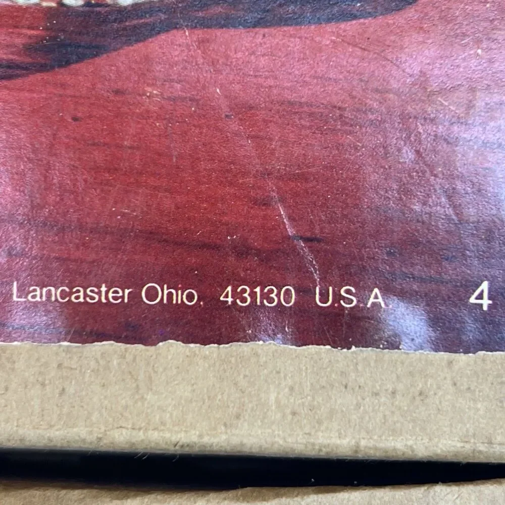 Anchor Hocking Early American Prescut 7pc  Table Service Set- original box.